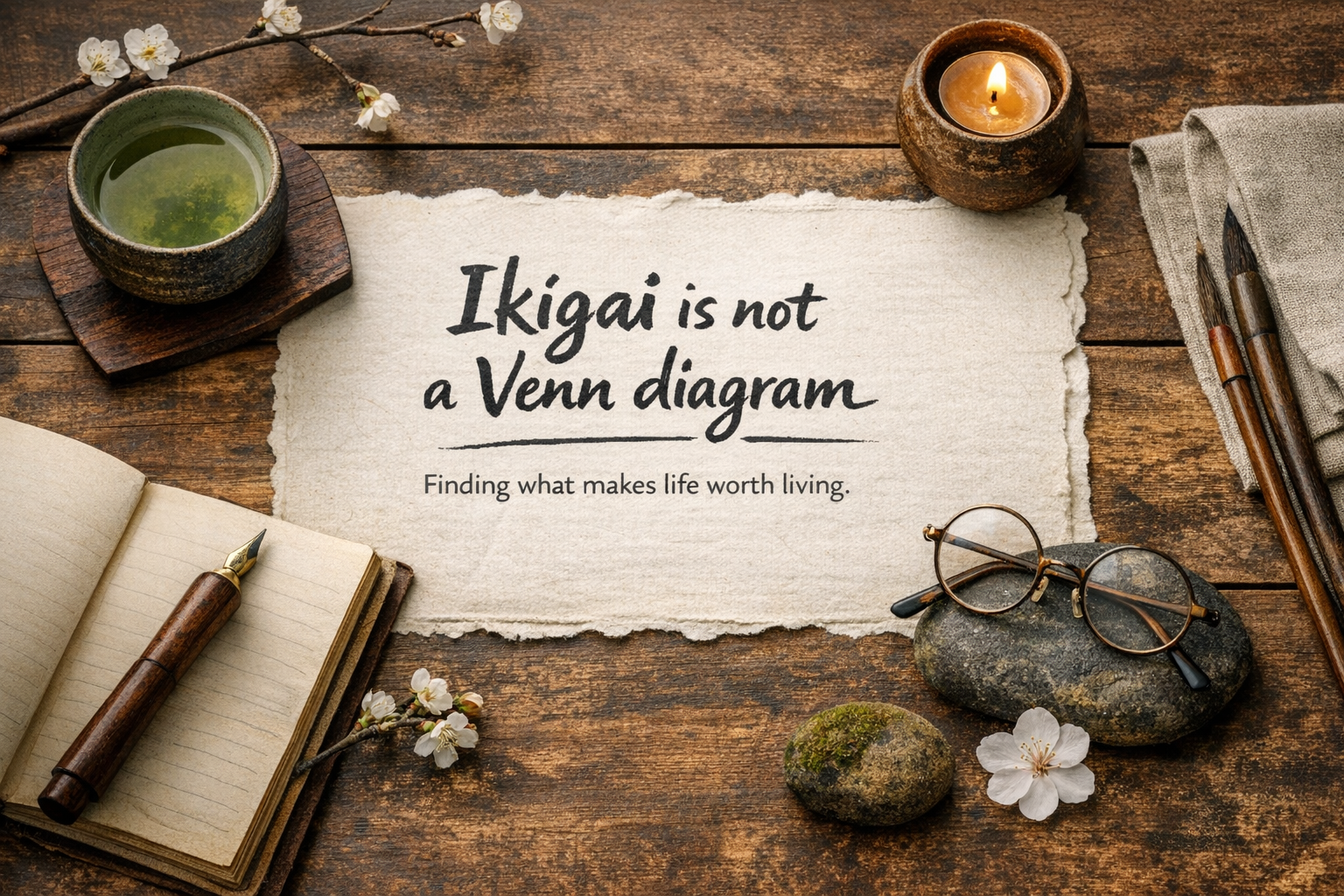 Ikigai Is Not a Venn Diagram